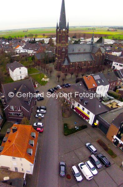 Luftbild Foto Aldekerk Ortskern